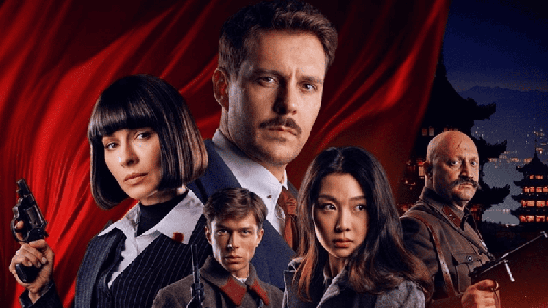 Постер Красный шелк 2025