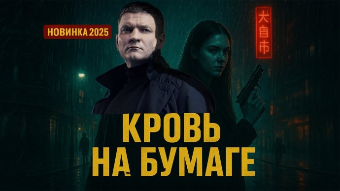 Опер попал в тюрьму, но отмыл свое имя / Кровь на бумаге (2025)