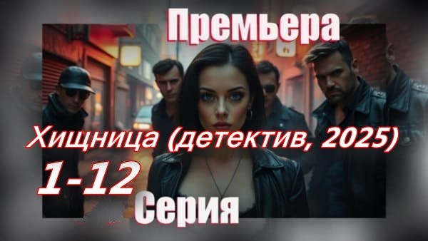 Премьера сериала Хищница (детектив, 2025)